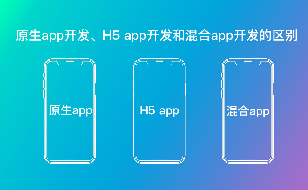 原生app開發(fā)、H5-app開發(fā)與混合app開發(fā)的區(qū)別